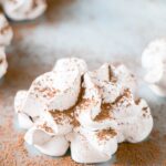 Light and pillowy Triple Chocolate Meringue Cookies
