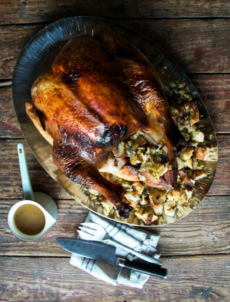 Rosemary and Juniper Roast Turkey is the juiciest and perfectly roast turkey. The cooking method is packed with tips for a crispy exterior and a juicy interior. 