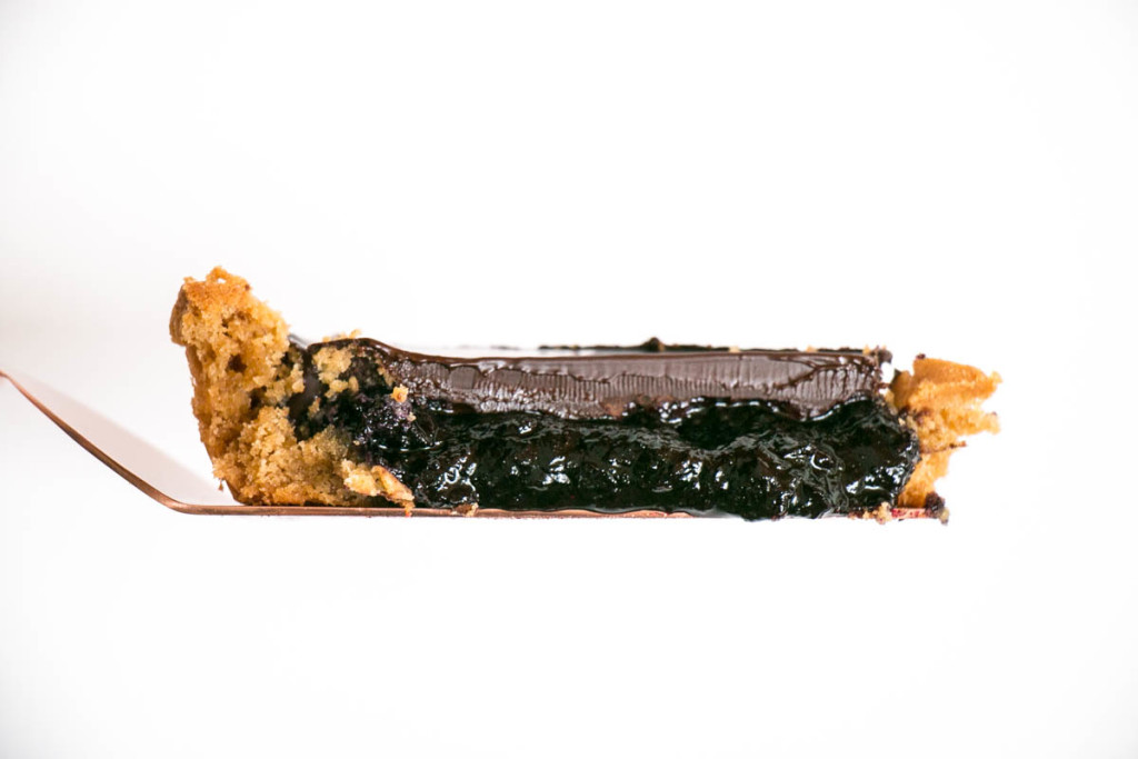 Peanut Butter Cookie, Jam and Chocolate Tart | My Kitchen Love