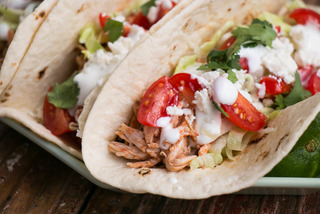 Slow Cooker Chicken Tanga Tacos | MY Kitchen Love