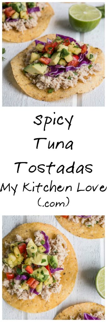 Spicy Tuna Tostadas | My Kitchen Love