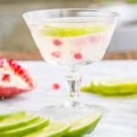 Pomegranate Lime Gimlet Recipe