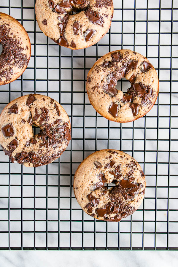 Banana Chocolate Buckwheat Donuts | My Kitchen Love (.com)