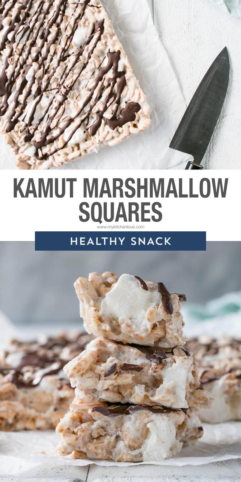 10 nut-free and healthy snacks with some healthier Puffed Wheat Squares. This is a fun Kamut recipe that kids love!! via @mykitchenlove