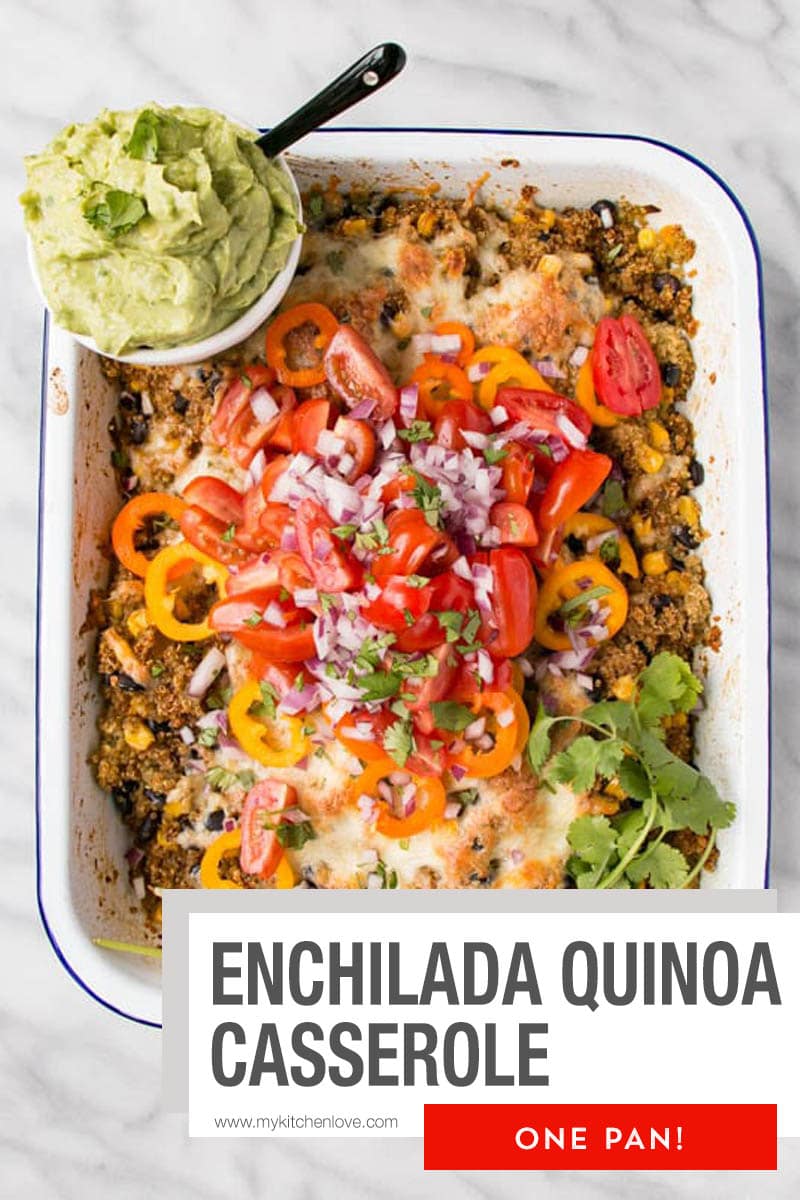 Enchilada Quinoa Casserole