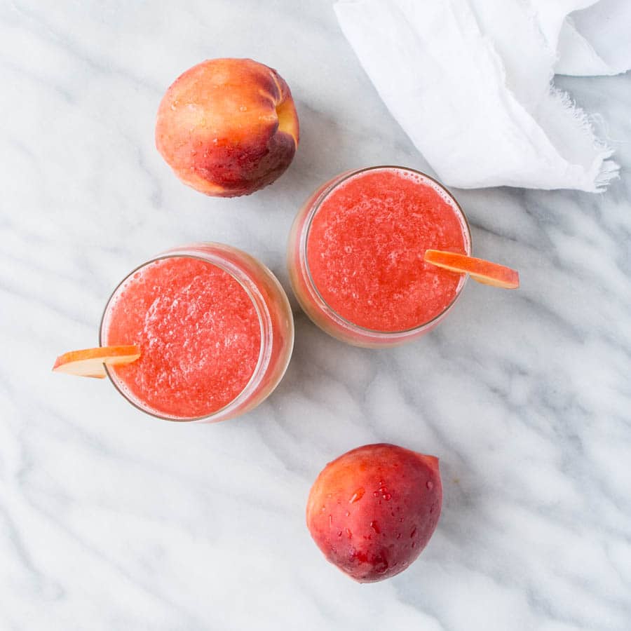 Spiked Peach Iced Tea | My Kitchen Love. Refreshing, fruity, and so delicious, this Spiked Peach Iced Tea has the perfect amount of Southern charm!