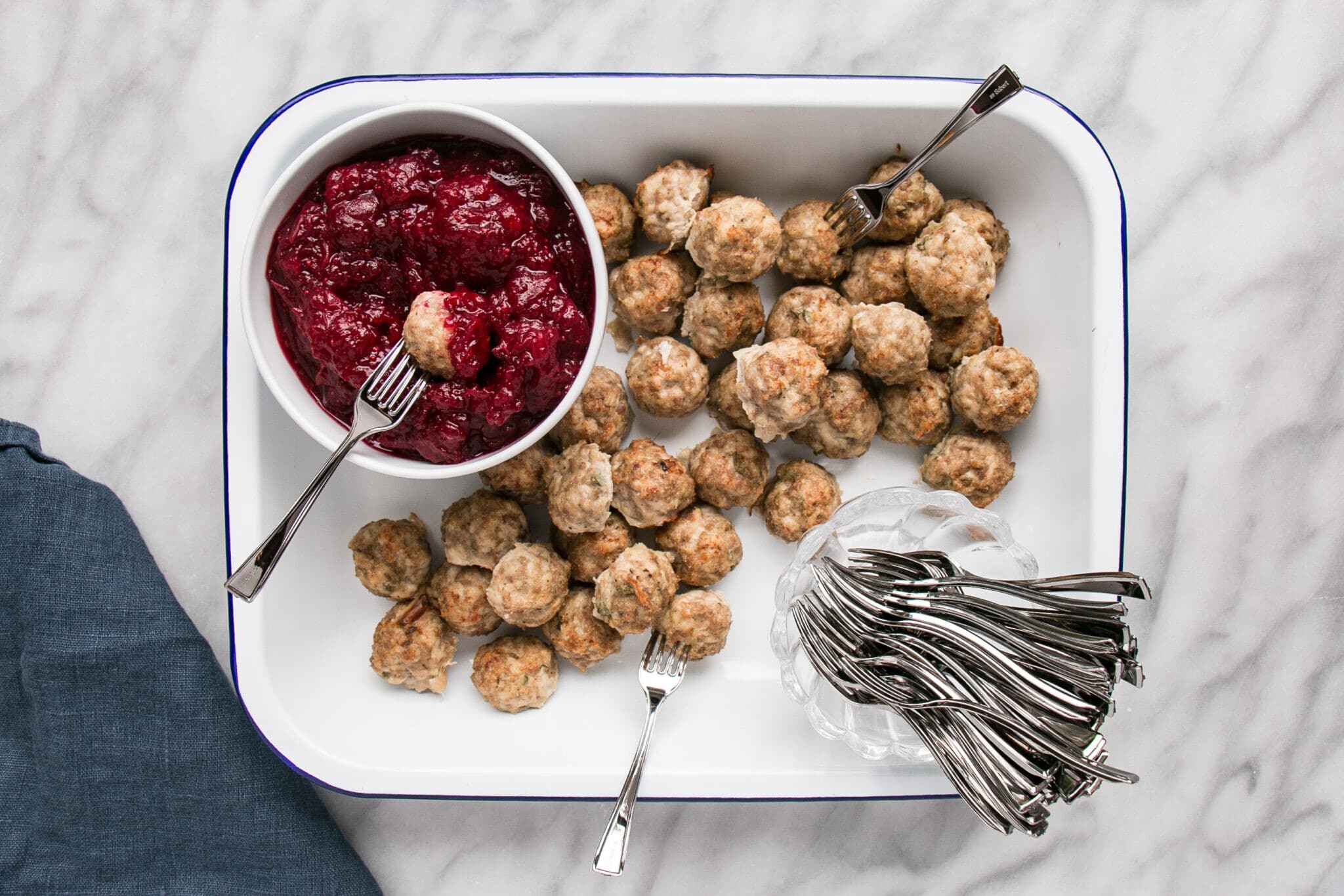 Mini Turkey Meatball recipe with Easy Cranberry Dip My Kitchen Love