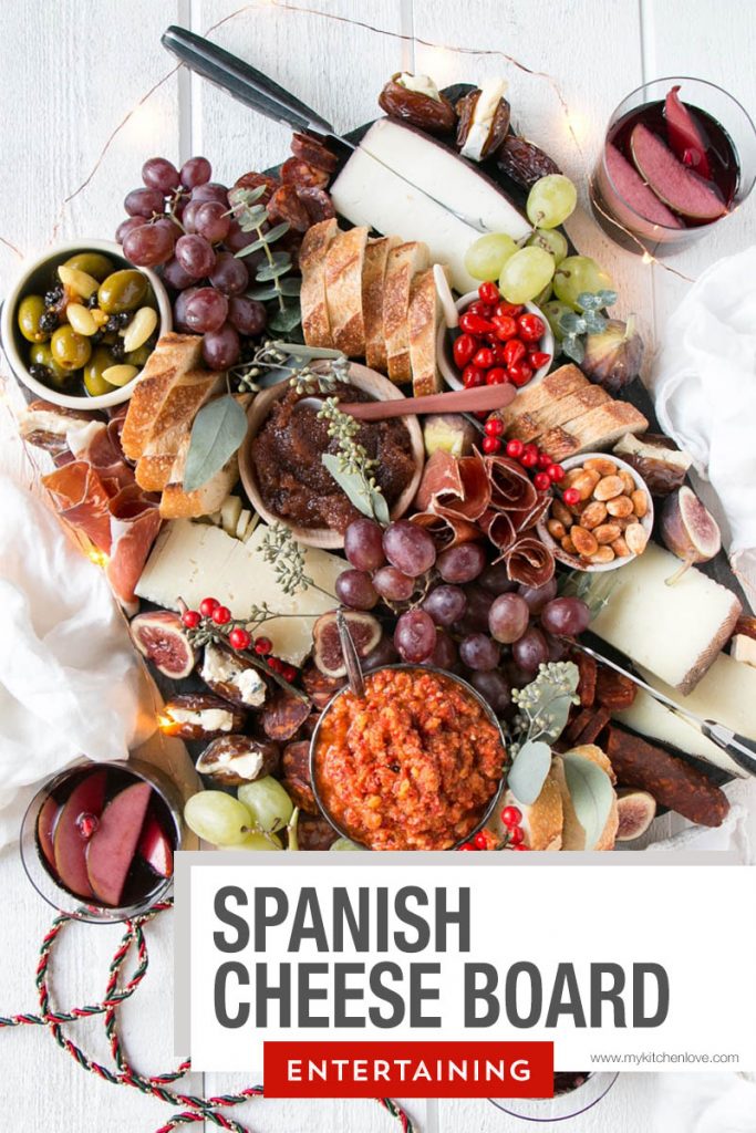 Spanish Cheese Board (How To Make a Cheese Board) My Kitchen Love