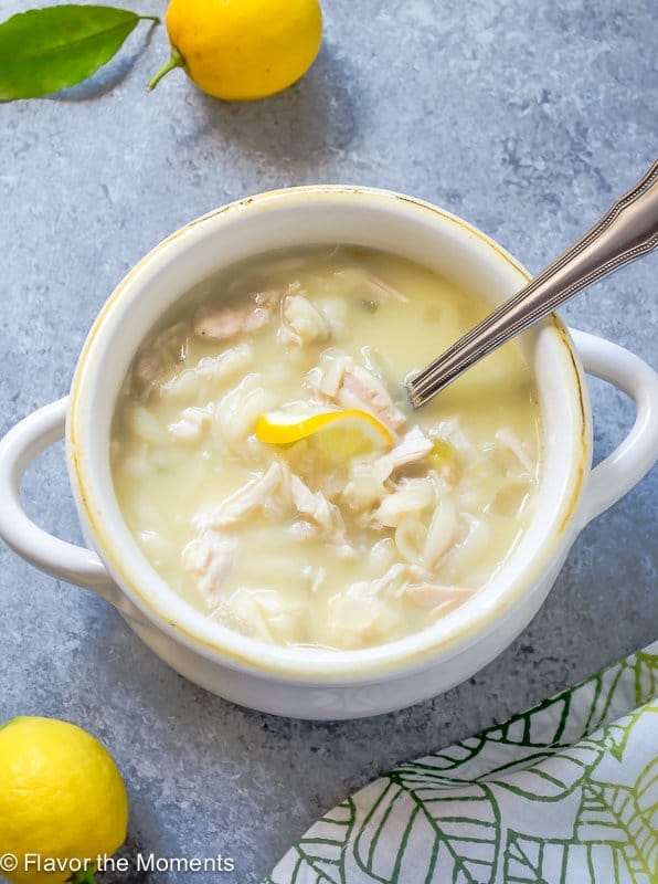 slow cooker roundup - lemon chicken soup