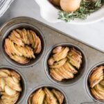 Crispy Muffin Tin Fingerling Potatoes