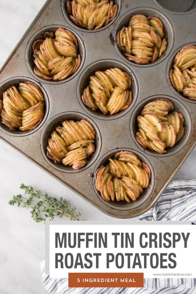 5Ingredient Muffin Tin Crispy Roast Potatoes My Kitchen Love