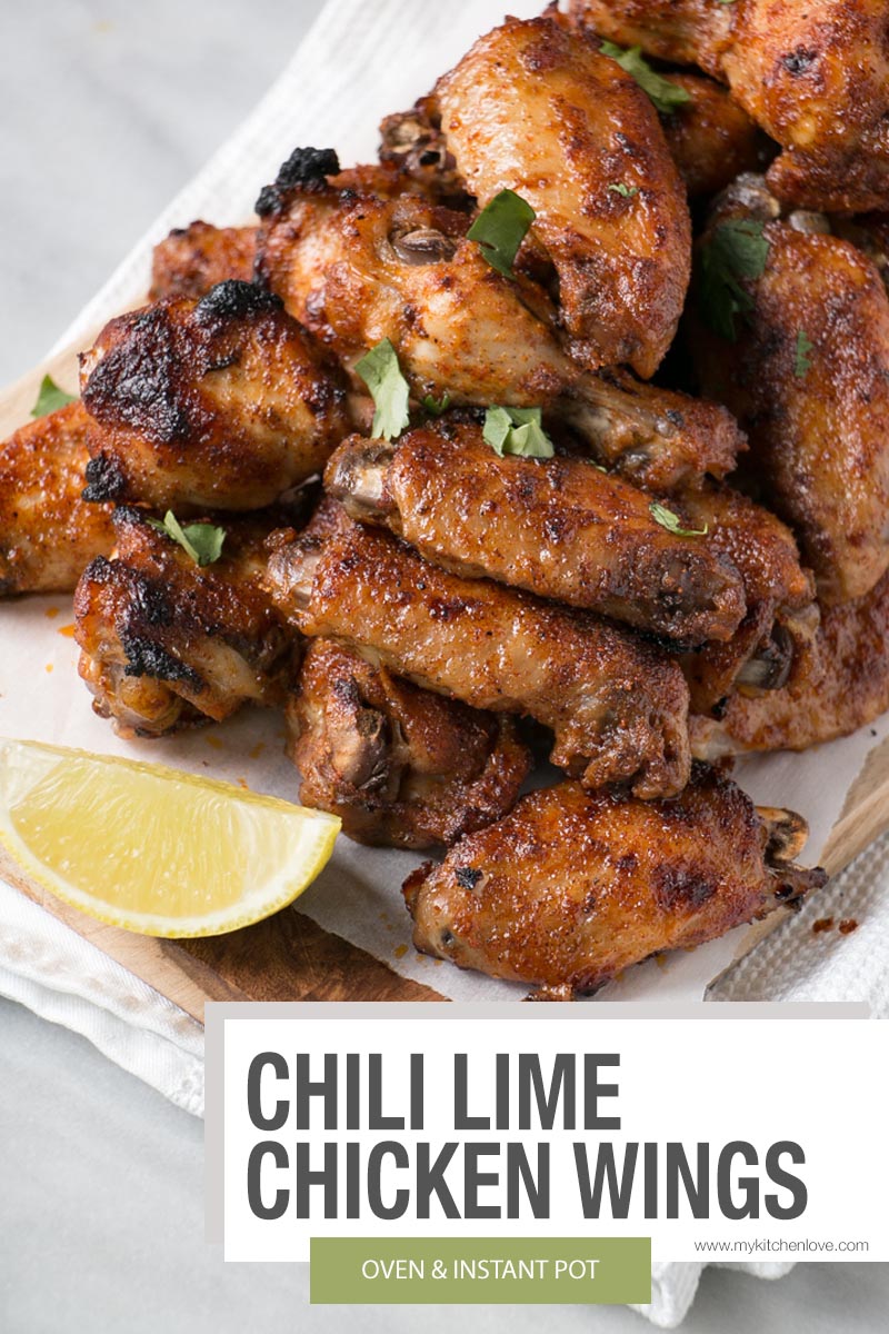Chili Lime Chicken Wings Short Pin 