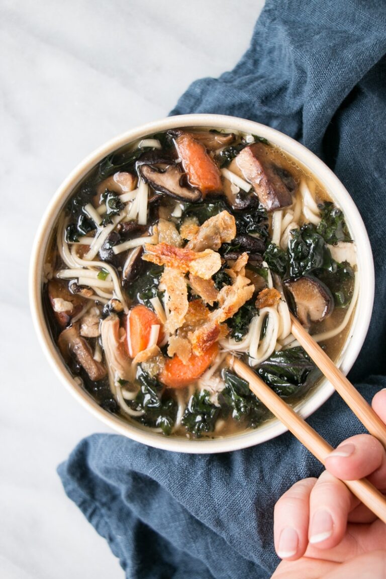 Chicken Miso Noodle Soup My Kitchen Love