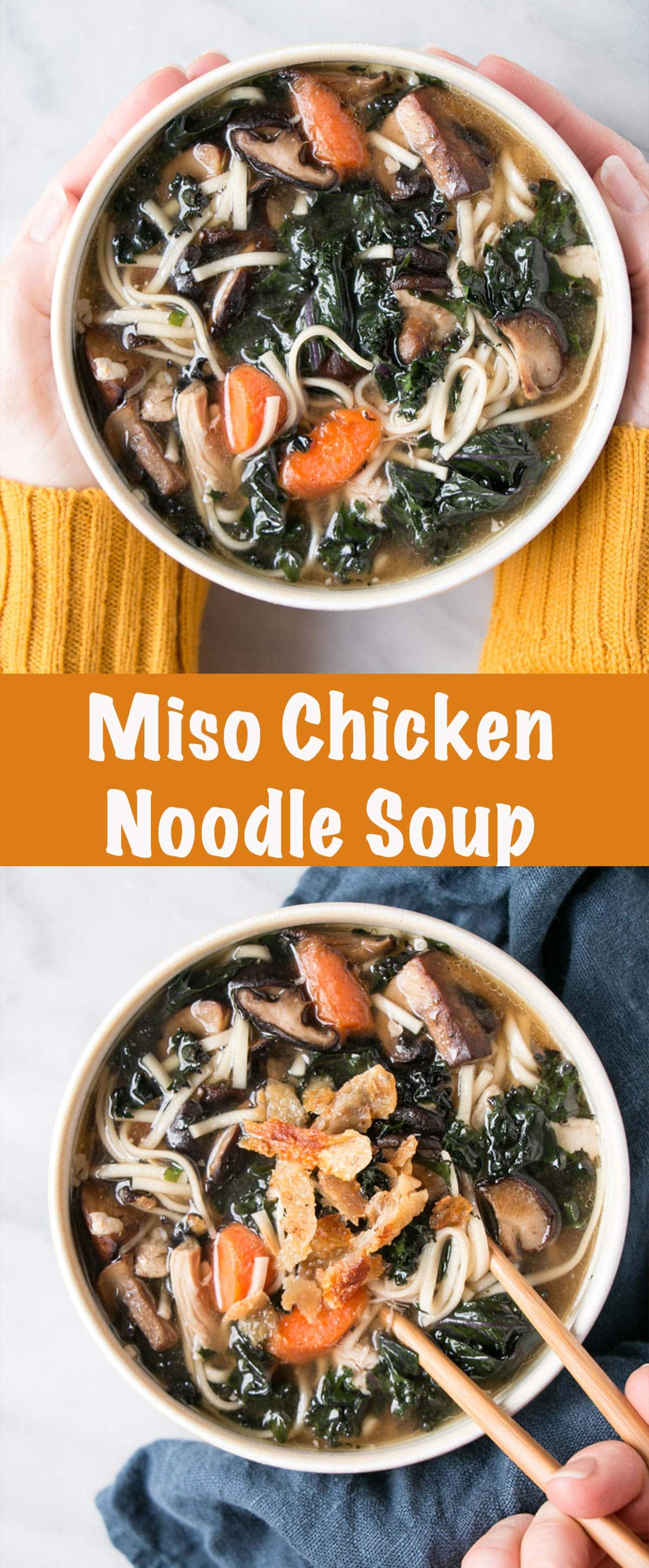 Miso Chicken Noodle Soup PIN
