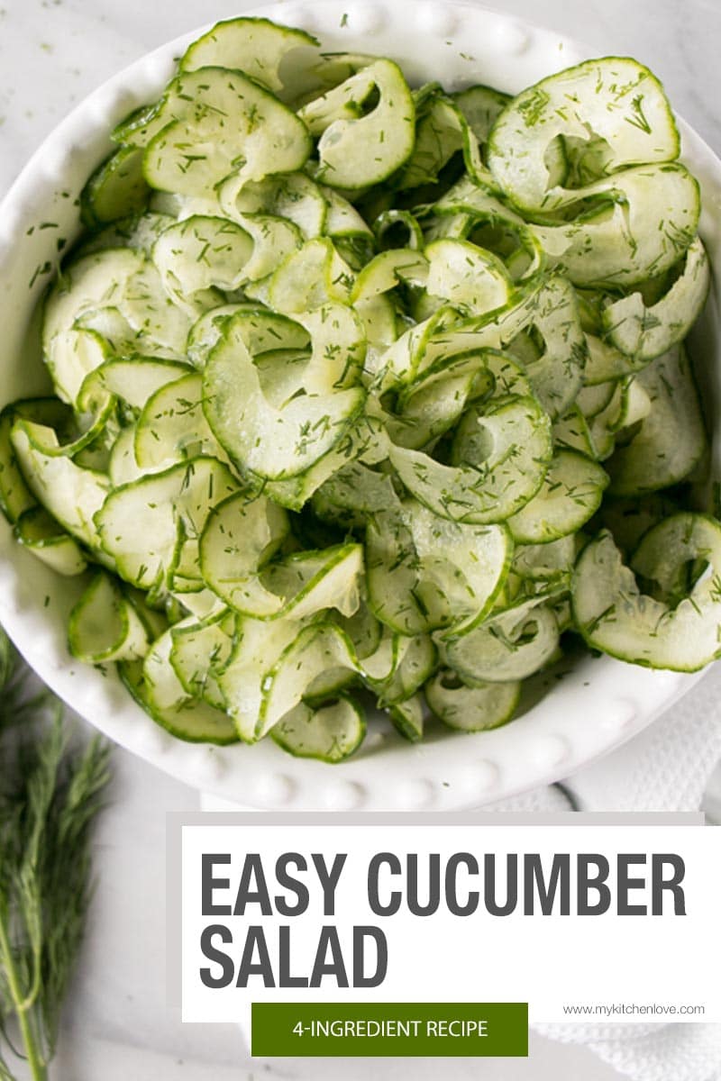 Cucumber Salad short pin. 