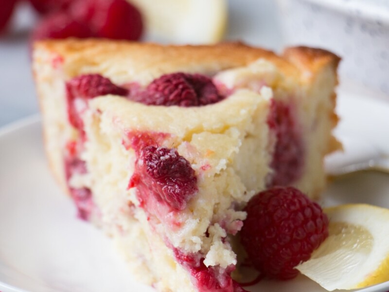 Lemon Raspberry Ricotta Cake Dessert Archives - My Kitchen Love