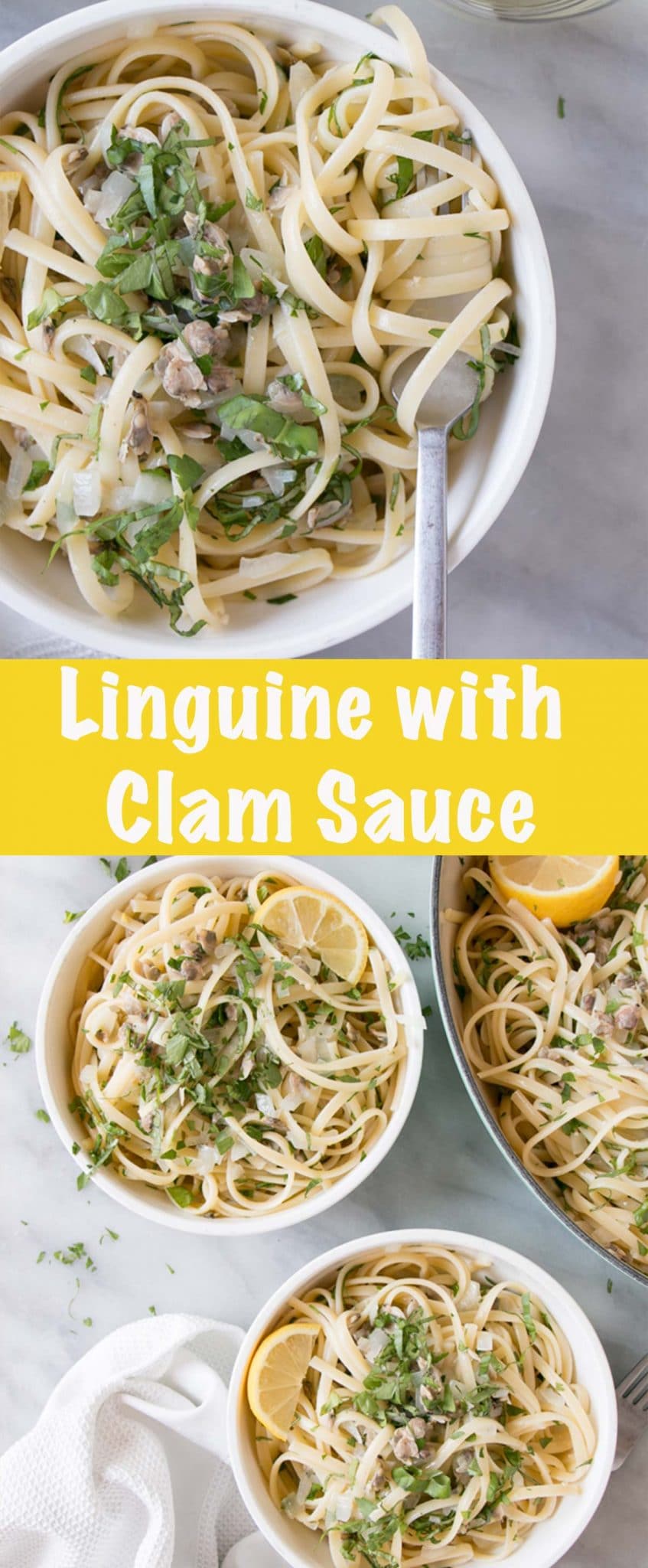 Linguine with Clam Sauce Long Pin